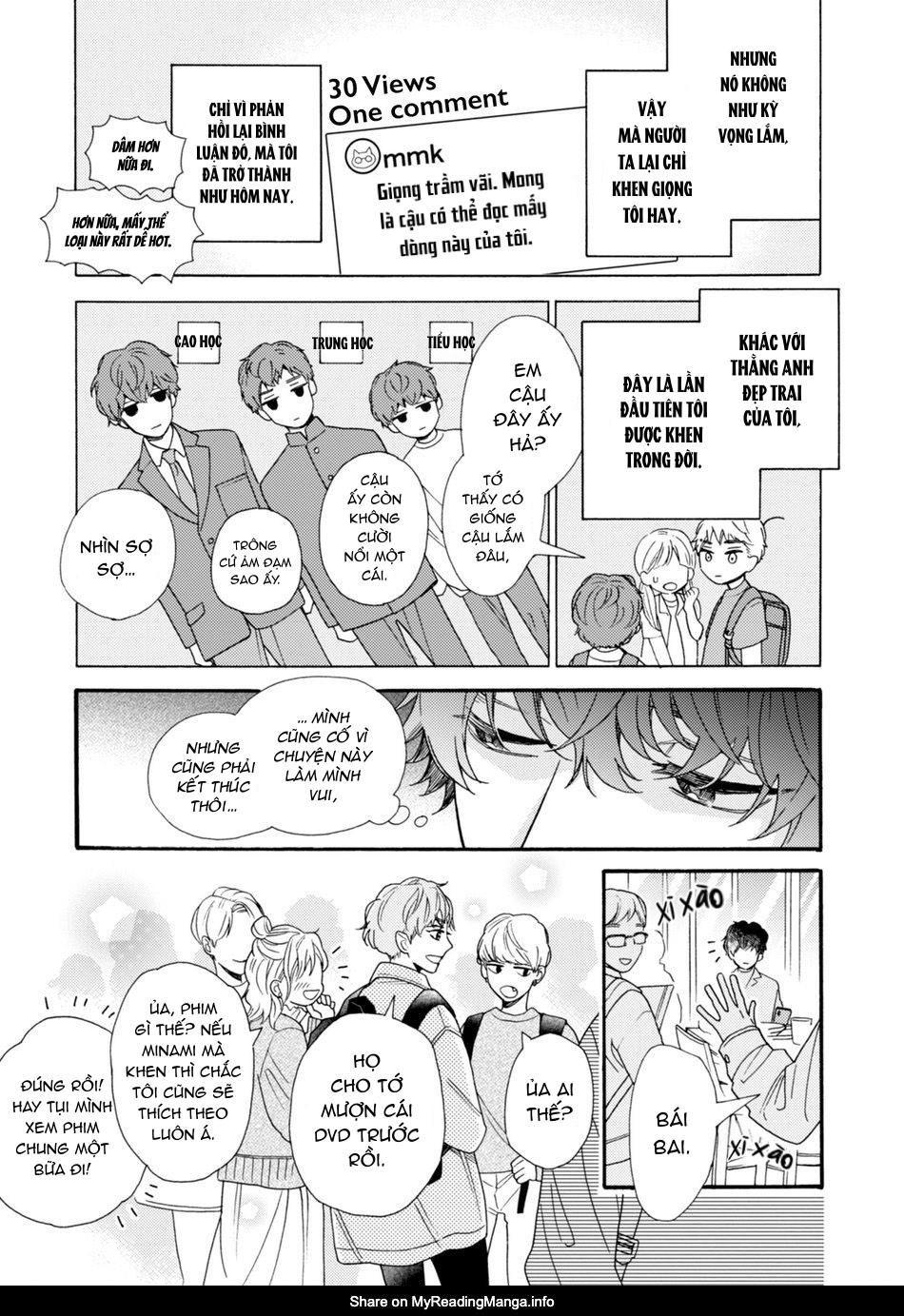 Đọc truyện Minami muốn được nghe giọng tôi gợi tình - Chapter 1