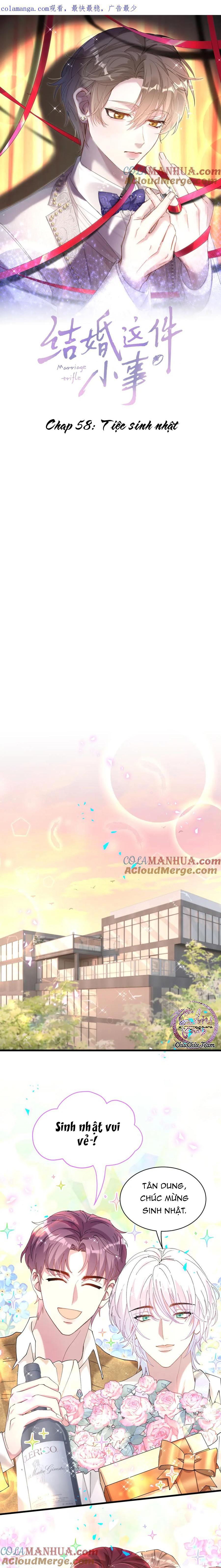 Đọc truyện Kết Hôn Là Chuyện Nhỏ - Chapter 58