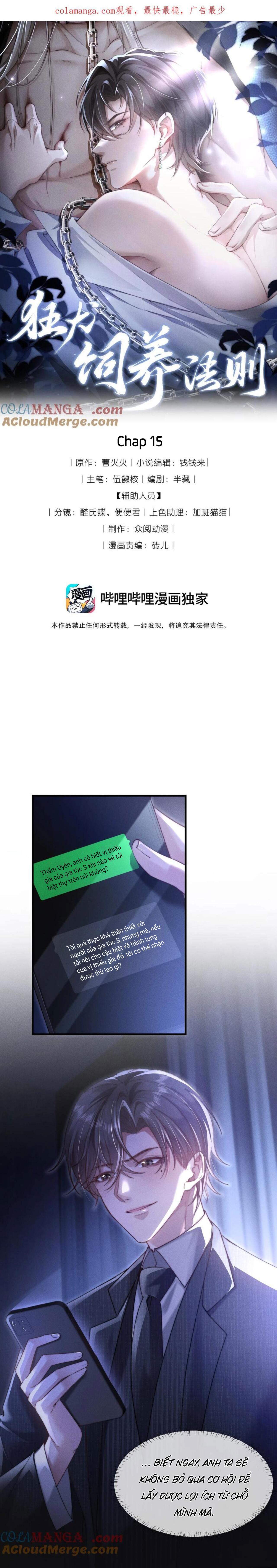 Đọc truyện Phép Tắc Nuôi Dưỡng Chó Điên - Chapter 15