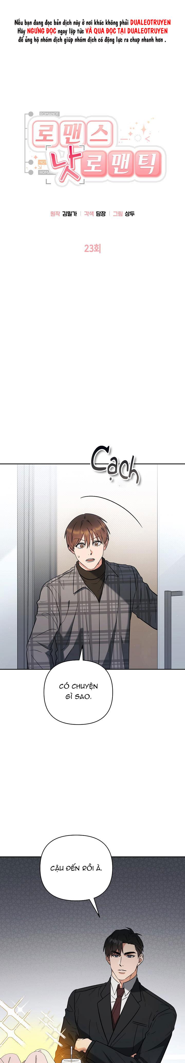 Đọc truyện ROMANCE NOT ROMANTIC - Chapter 23