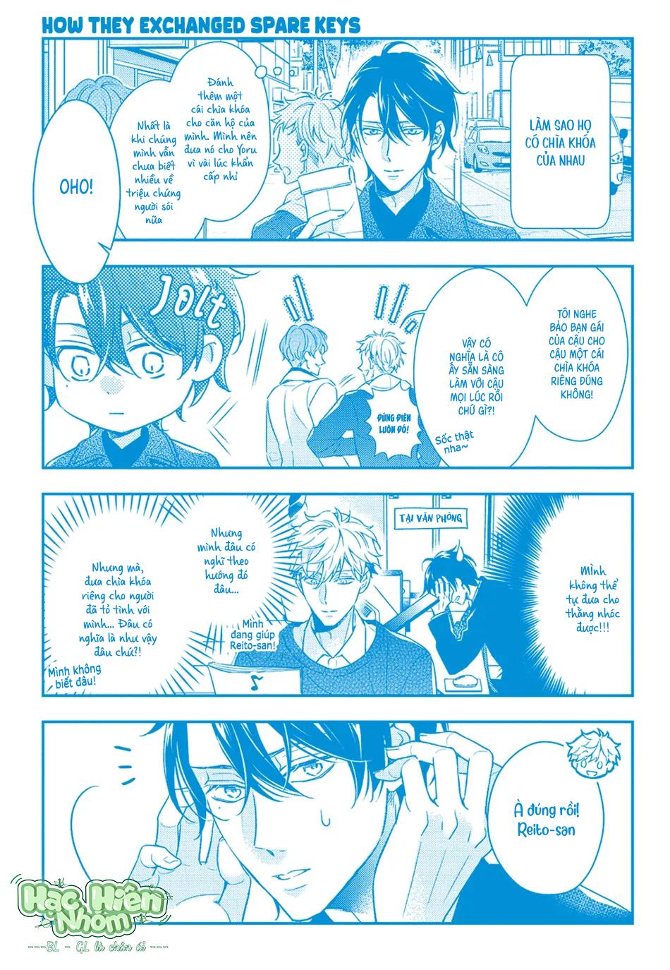 Đọc truyện Cậu người sói này muốn ăn thịt chàng thám tử ưa thích của mình - Chapter 9.5