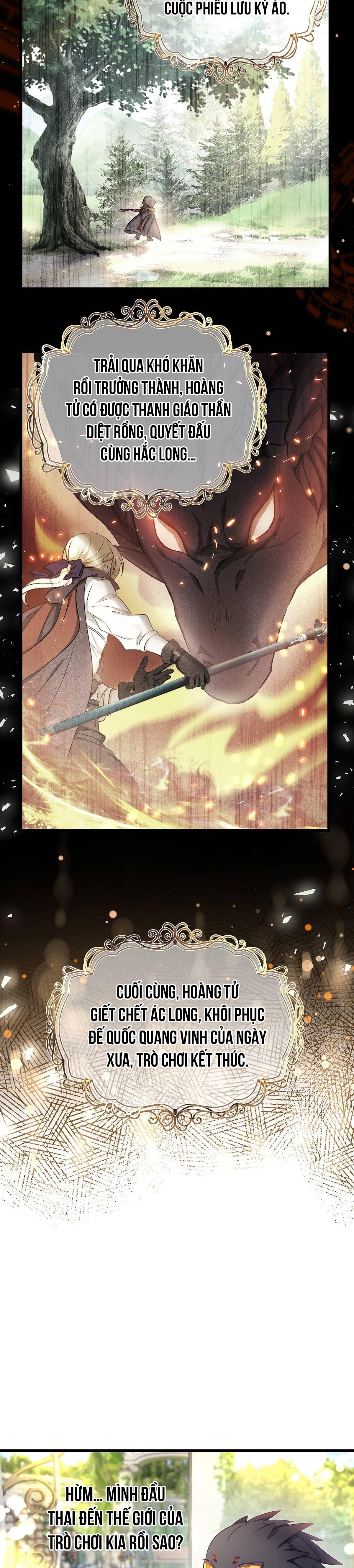 Đọc truyện Tôi trùng sinh thành chú rồng đen của vương tử điện hạ - Chapter 2