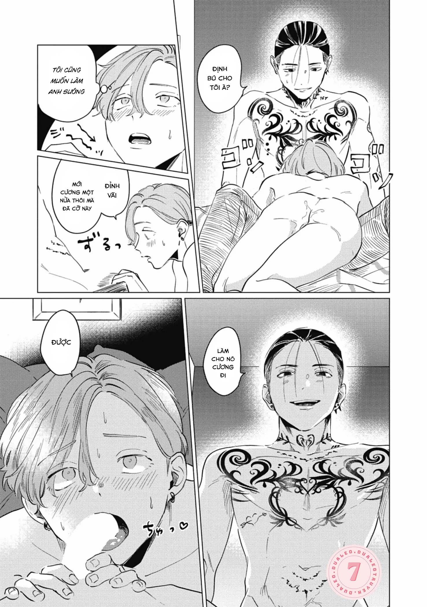 Đọc truyện [Hoàn] Irezumi Otoko to Shirigaru Otoko - Chapter 1