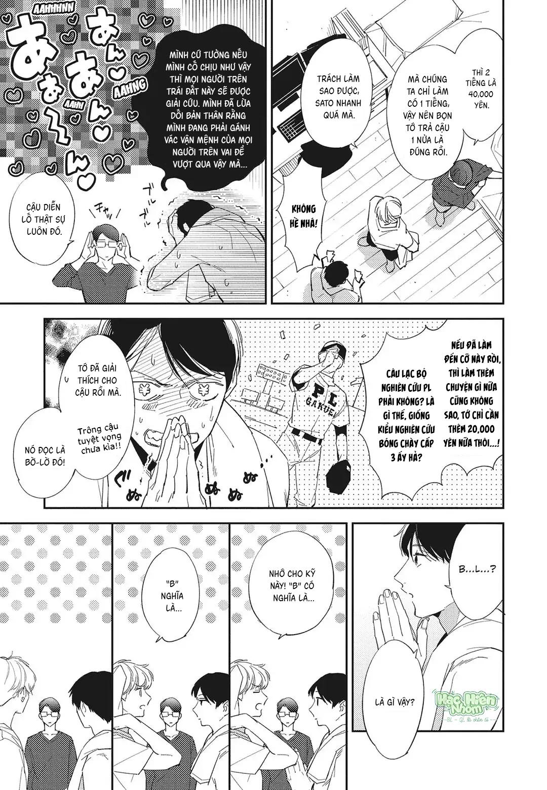 Đọc truyện Chào mừng đến với câu lạc bộ nghiên cứu Yaoi - Chapter 3