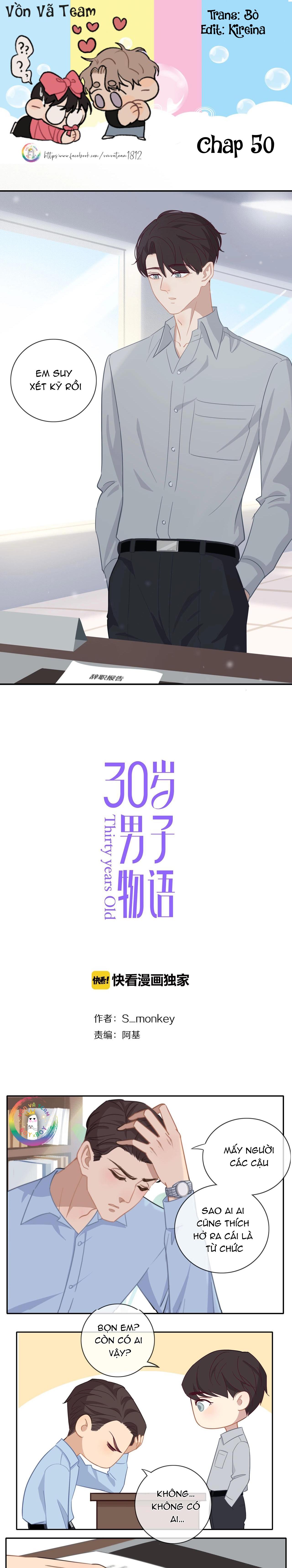 Đọc truyện Tình Chàng 30 - Chapter 50