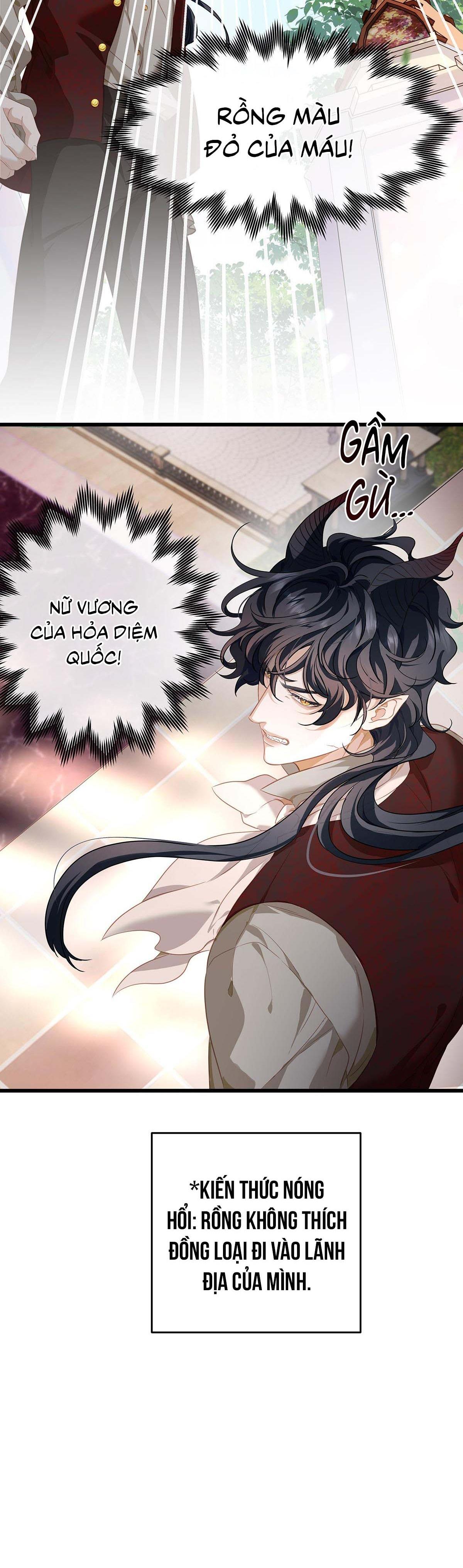 Đọc truyện Tôi trùng sinh thành chú rồng đen của vương tử điện hạ - Chapter 22