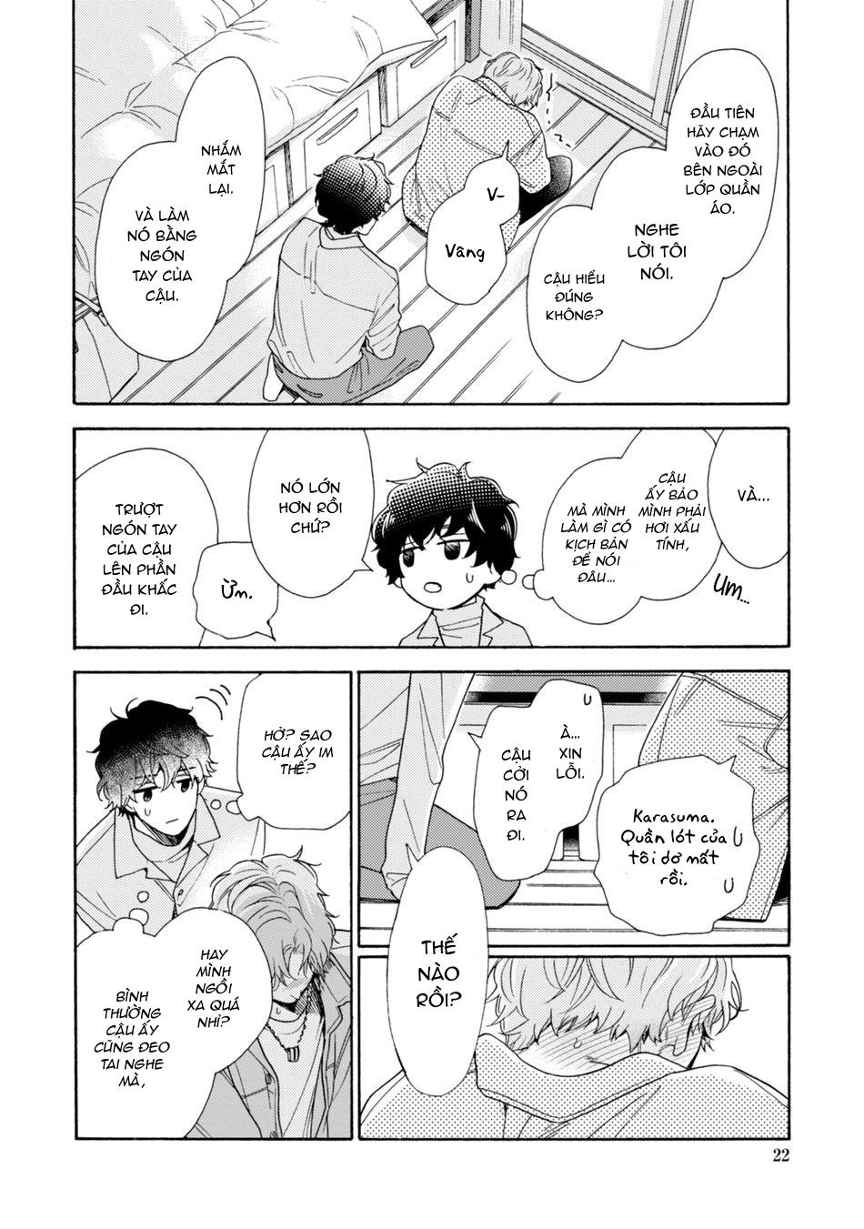 Đọc truyện Minami muốn được nghe giọng tôi gợi tình - Chapter 1