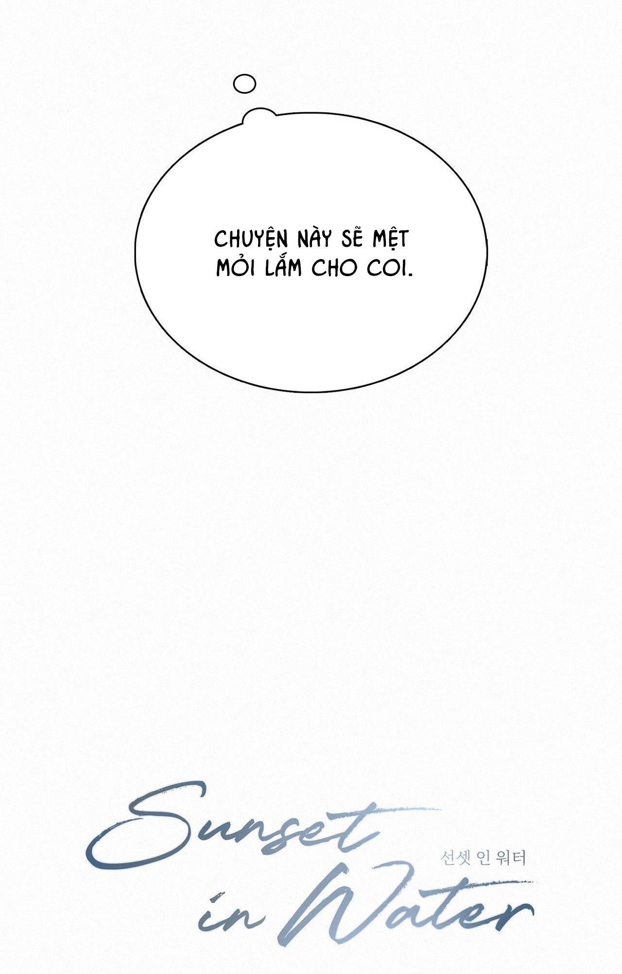 Đọc truyện SUNSET IN WATER - Chapter 2