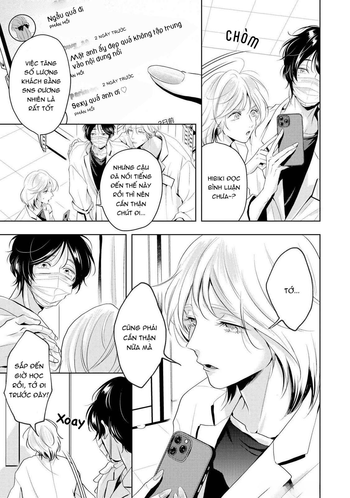 Đọc truyện Mùi Hương Cậu Ấy Quá Cháy Bỏng Tôi Hứng Lên Rồi!! - Chapter 13