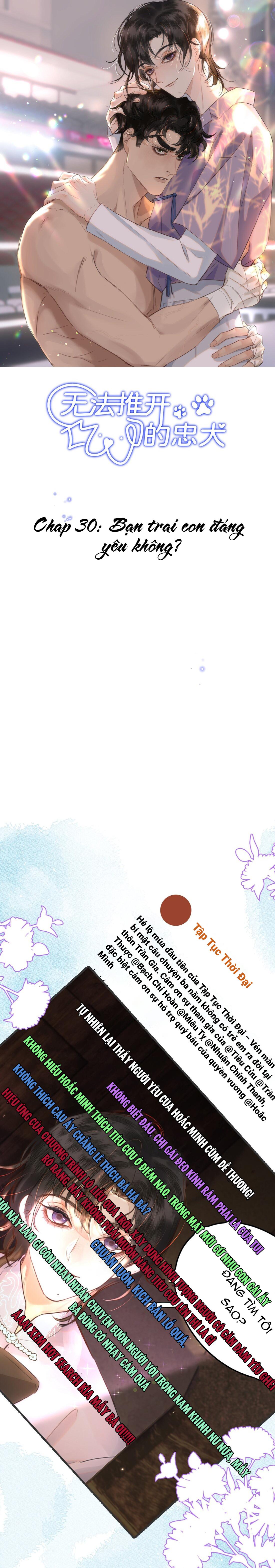 Đọc truyện Không Thể Cưỡng Lại Người Yêu Dính Người - Chapter 30