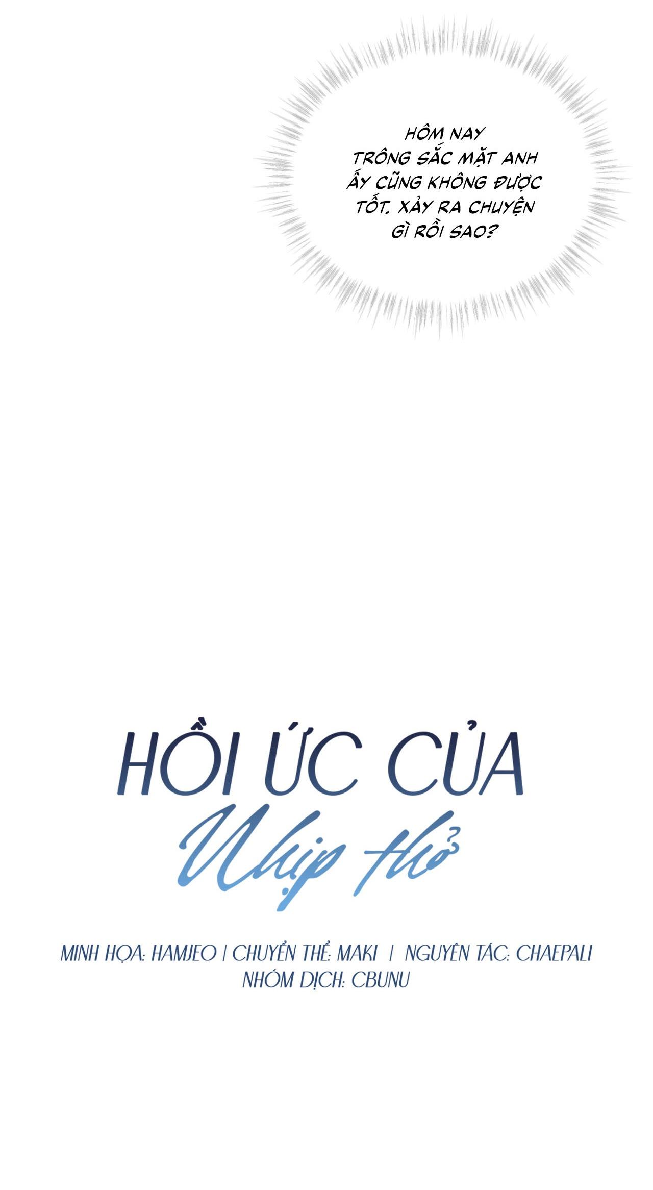 Đọc truyện Hồi Ức Của Nhịp Thở - Chapter 14