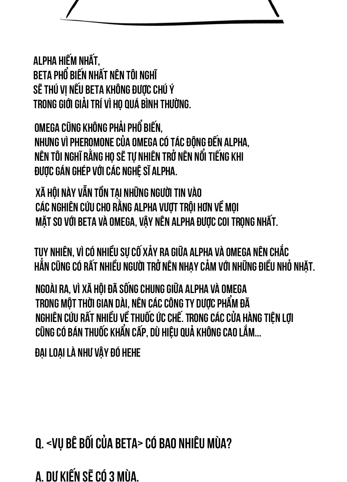 Đọc truyện Vụ bê bối của Beta - Chapter 42.1