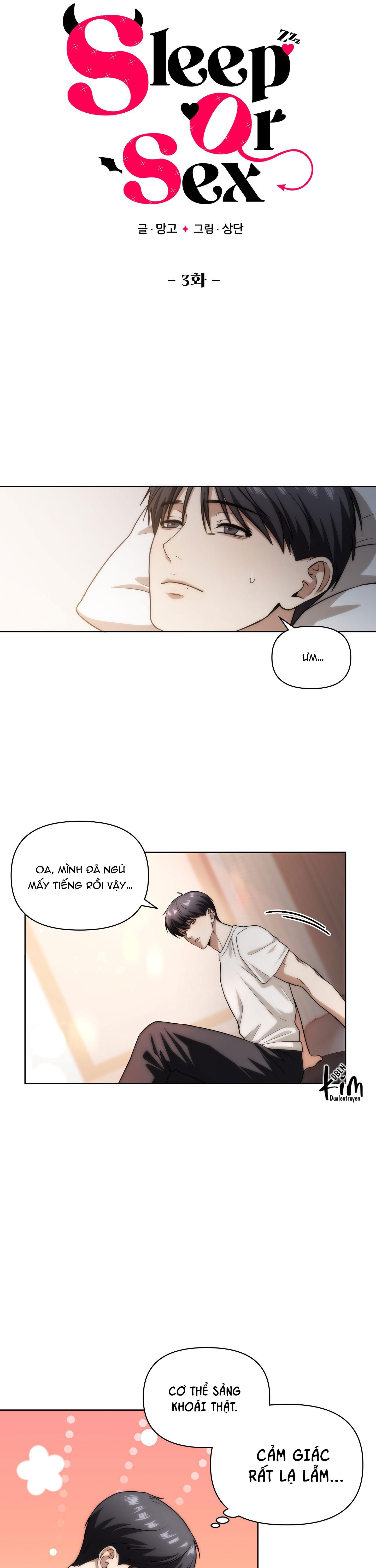 Đọc truyện SLEEP OR SEX - Chapter 3