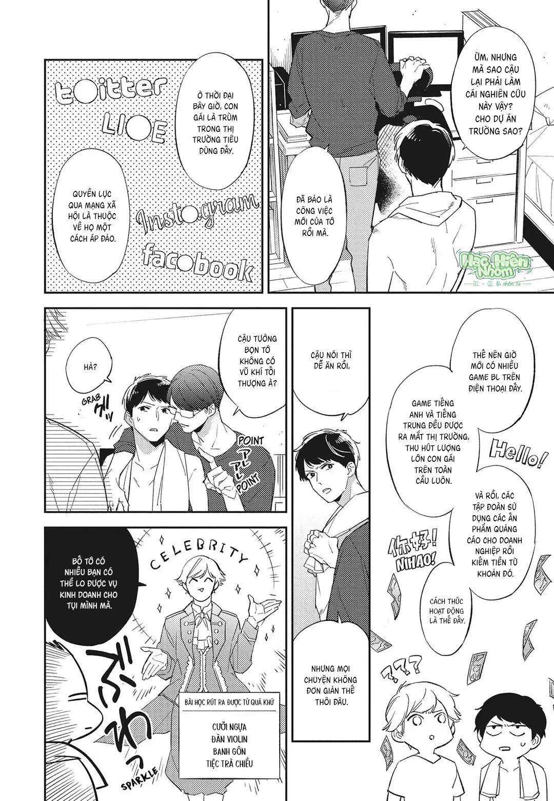 Đọc truyện Chào mừng đến với câu lạc bộ nghiên cứu Yaoi - Chapter 3