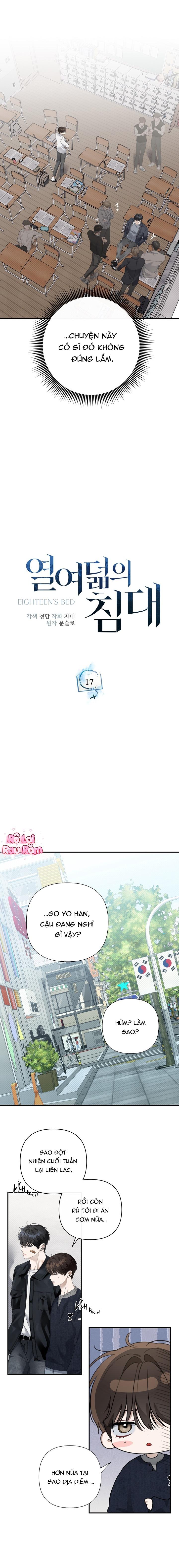 Đọc truyện CHIẾC GIƯỜNG TUỔI 18 - Chapter 17
