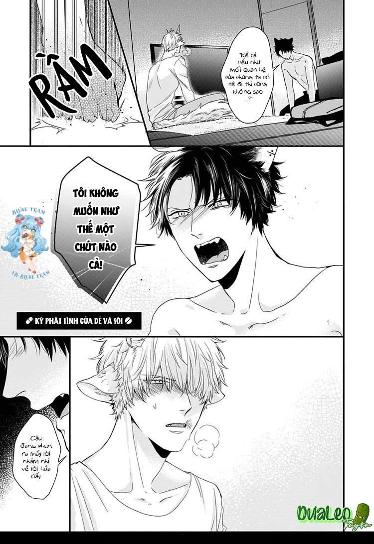 Đọc truyện Kỳ Phát Tình Của Dê và Sói - Chapter 5