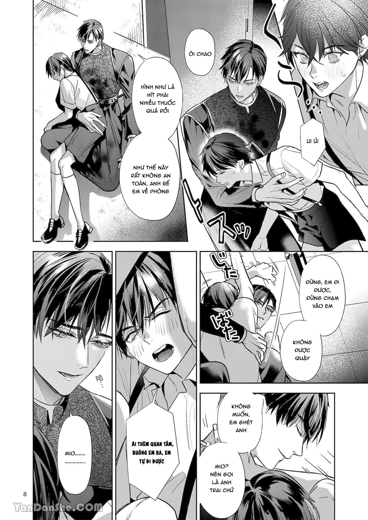 Đọc truyện Series BL Manga - Chapter 7.1