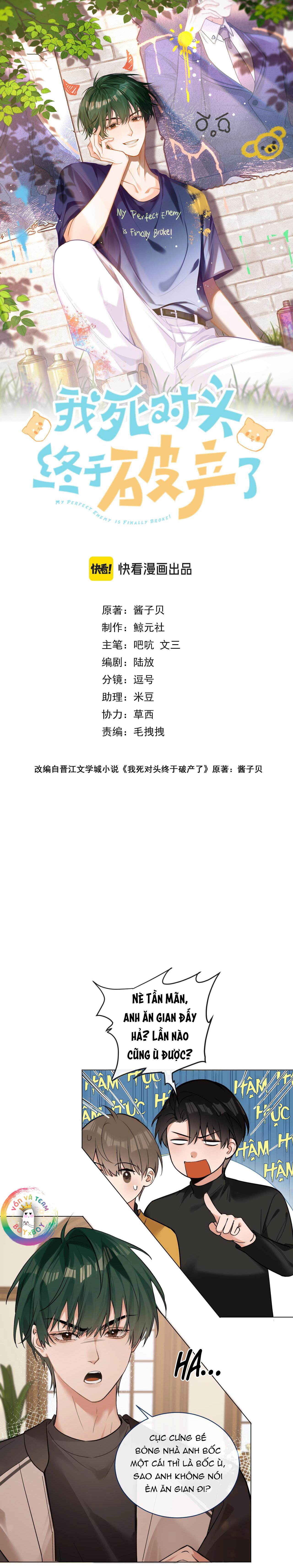 Đọc truyện Đối Thủ Không Đội Trời Chung Cuối Cùng Cũng Phá Sản Rồi! - Chapter 20