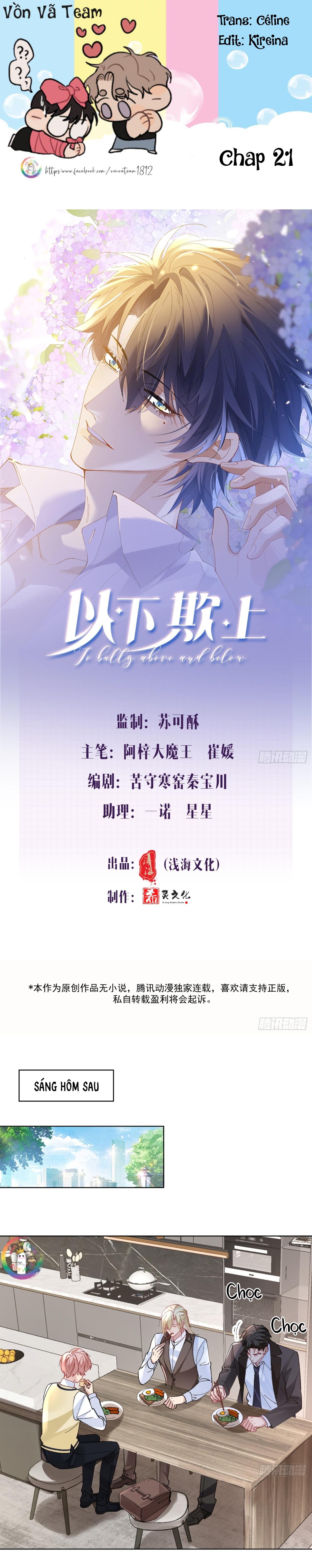 Đọc truyện Dĩ Hạ Khi Thượng - Chapter 21