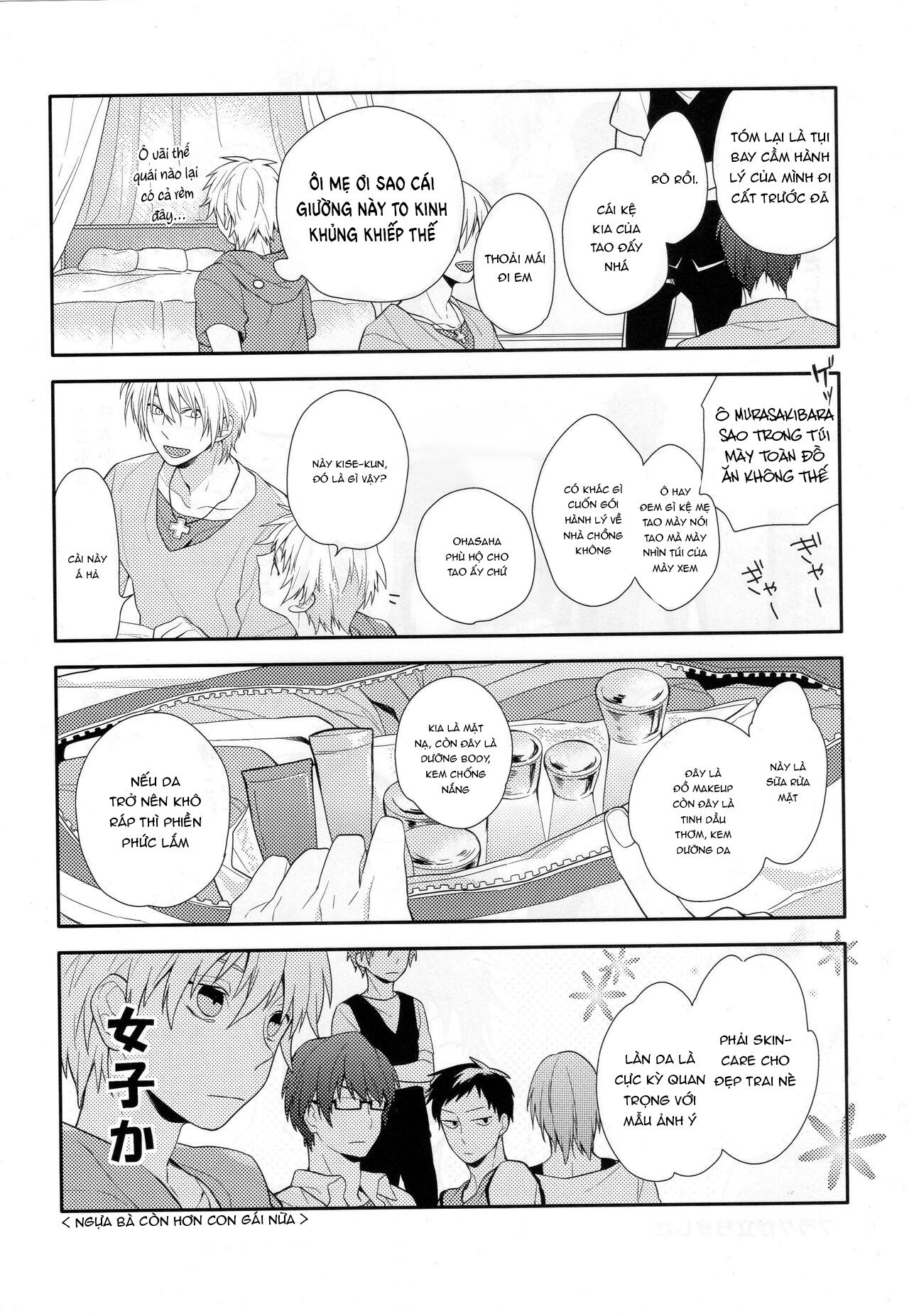 Đọc truyện Doujinshi của Kuroko no basket ball - Chapter 1
