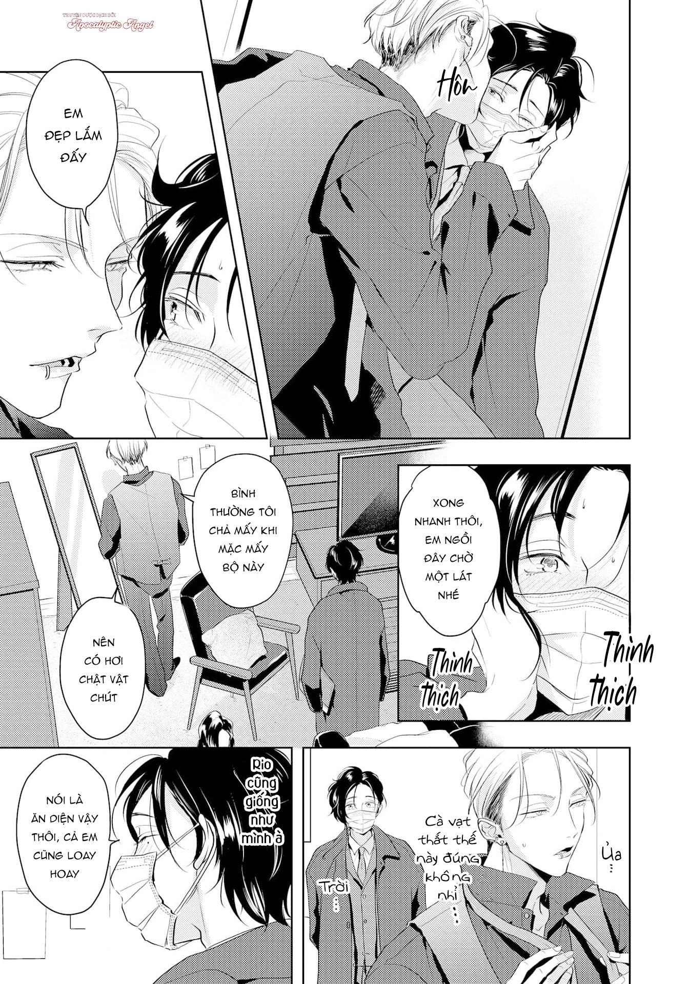 Đọc truyện Mùi Hương Cậu Ấy Quá Cháy Bỏng Tôi Hứng Lên Rồi!! - Chapter 12.5