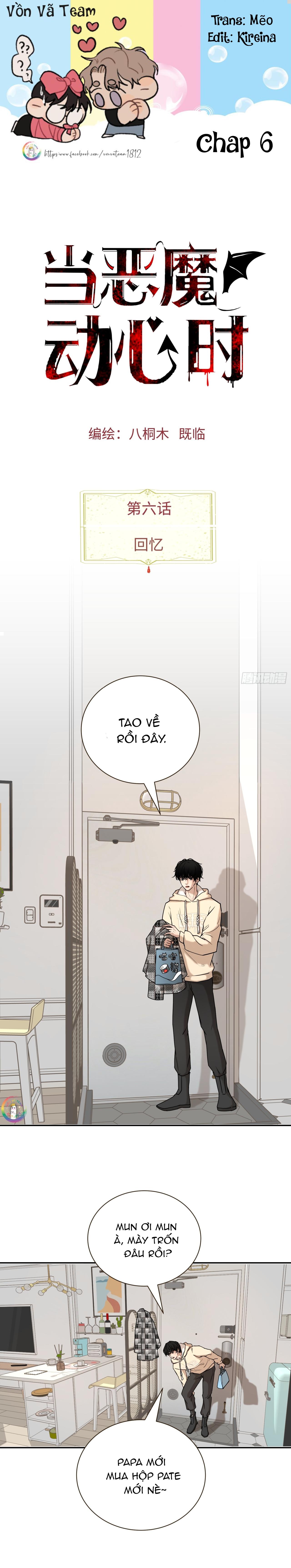 Đọc truyện Khi Ác Quỷ Động Lòng - Chapter 6