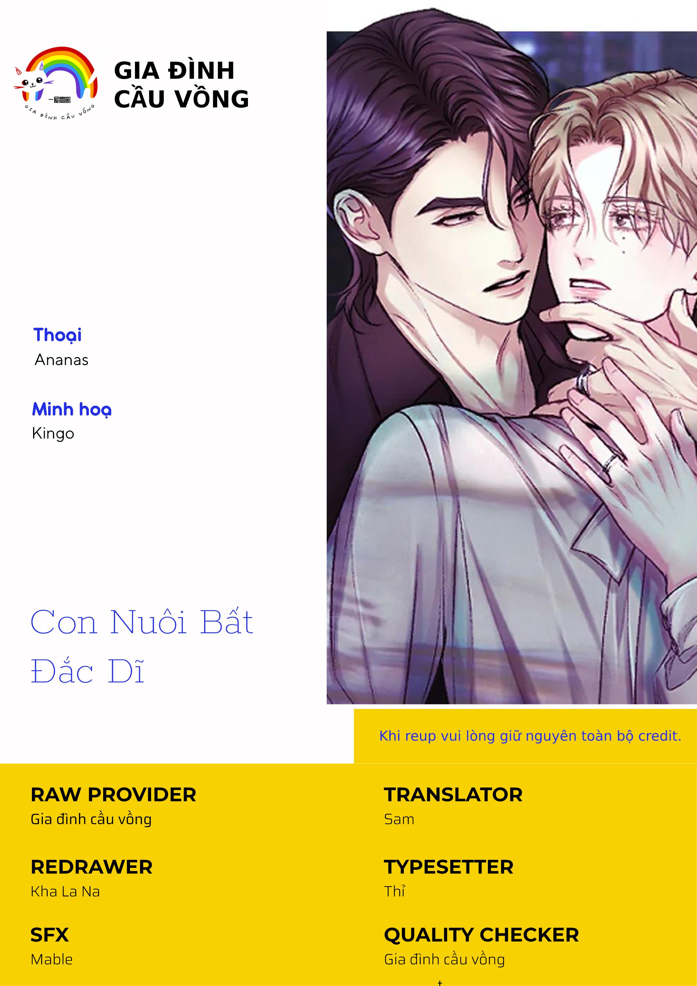 Đọc truyện CON NUÔI BẤT ĐẮC DĨ - Chapter 37