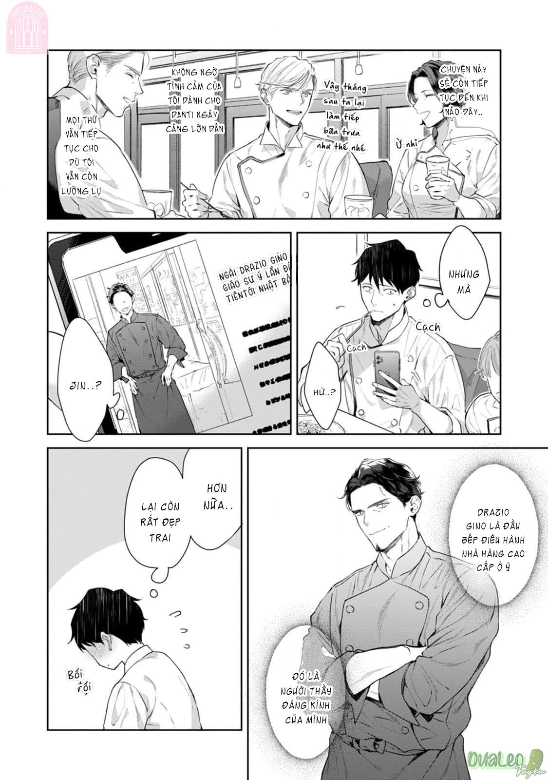 Đọc truyện Chiếc lưỡi của anh đúng là món khai vị tuyệt hảo - Chapter 4