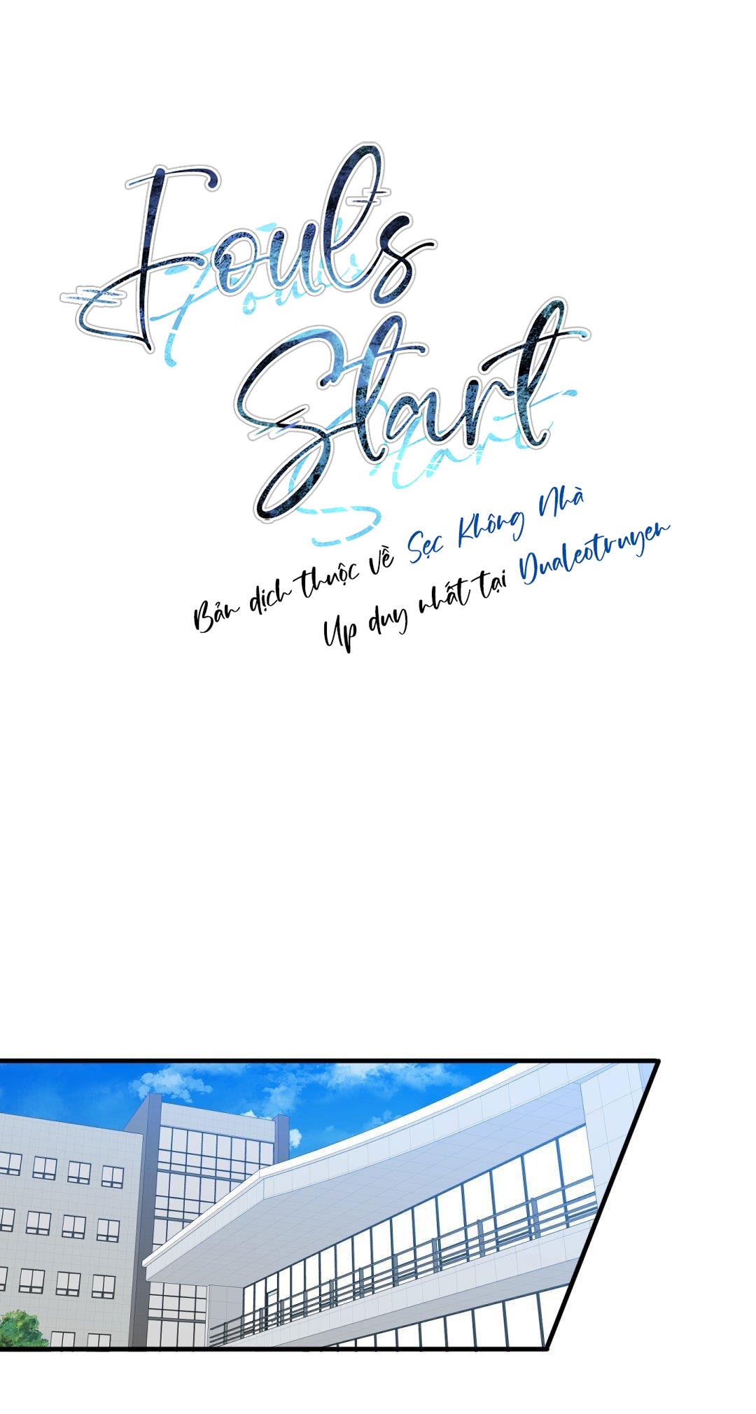 Đọc truyện FOULS START - Chapter 17