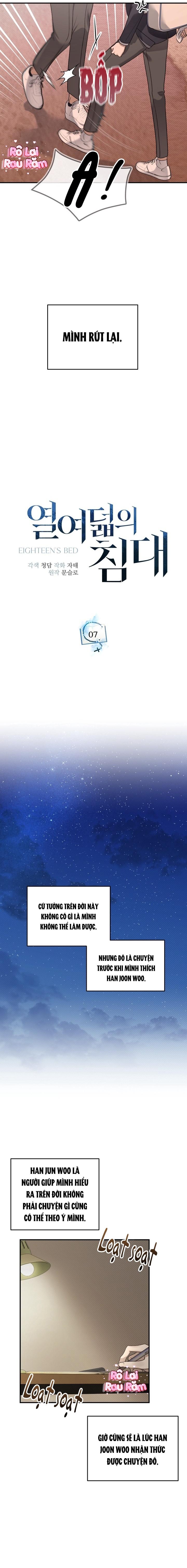 Đọc truyện CHIẾC GIƯỜNG TUỔI 18 - Chapter 7