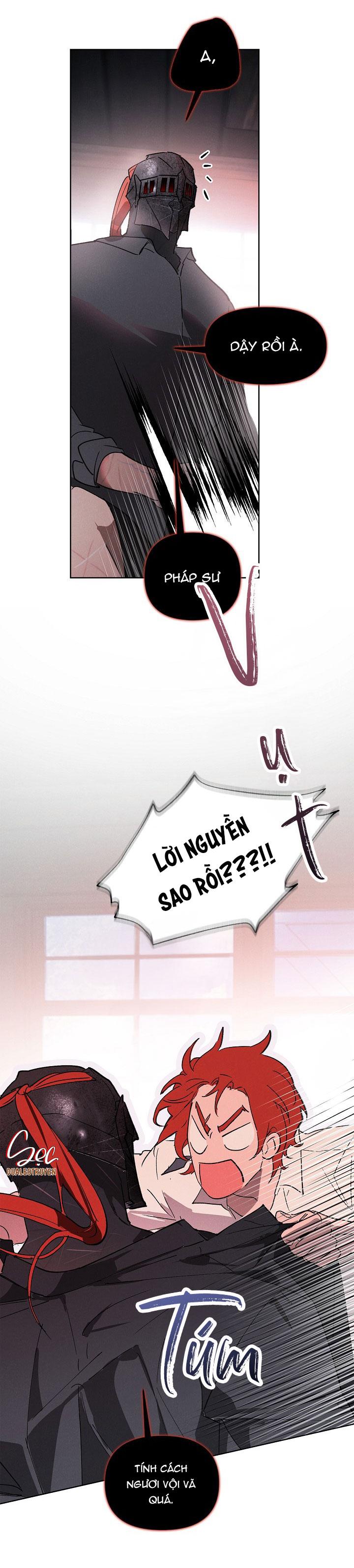 Đọc truyện LỜI NGUYỀN MÀU ĐỎ CỦA HIỆP SĨ - Chapter 3