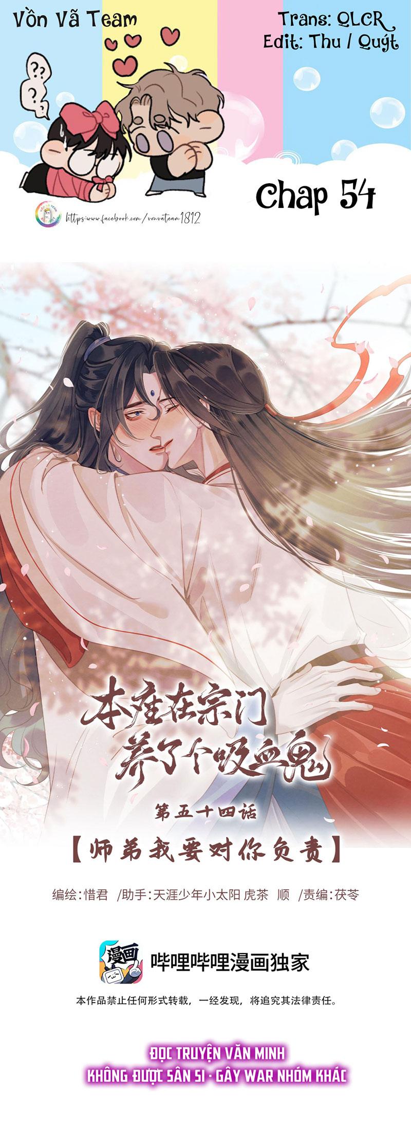 Đọc truyện Bản Toạ Nuôi Quỷ Hút Máu Ở Tông Môn (END) - Chapter 54