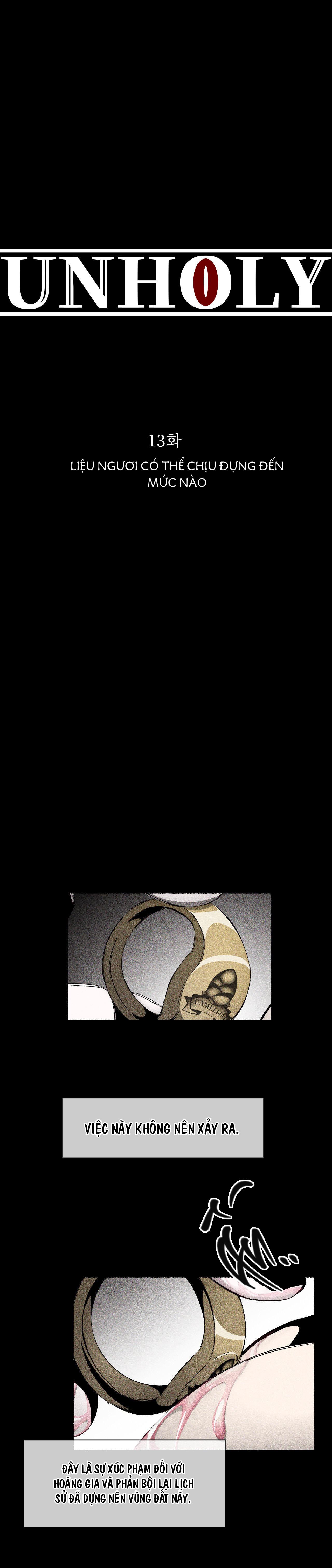 Đọc truyện UNHOLY - Chapter 13