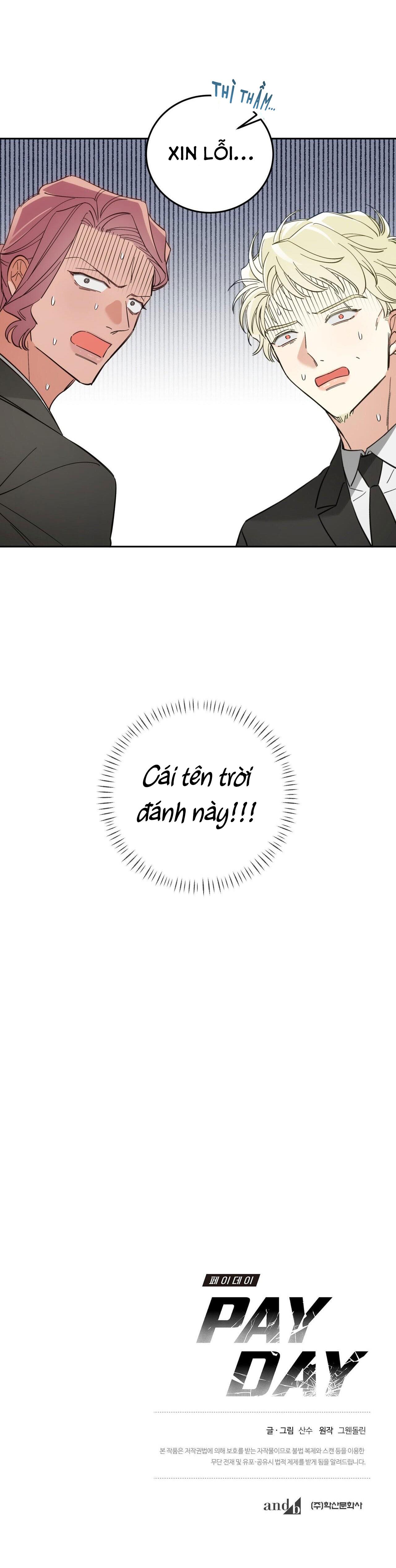 Đọc truyện PAY DAY - Chapter 11