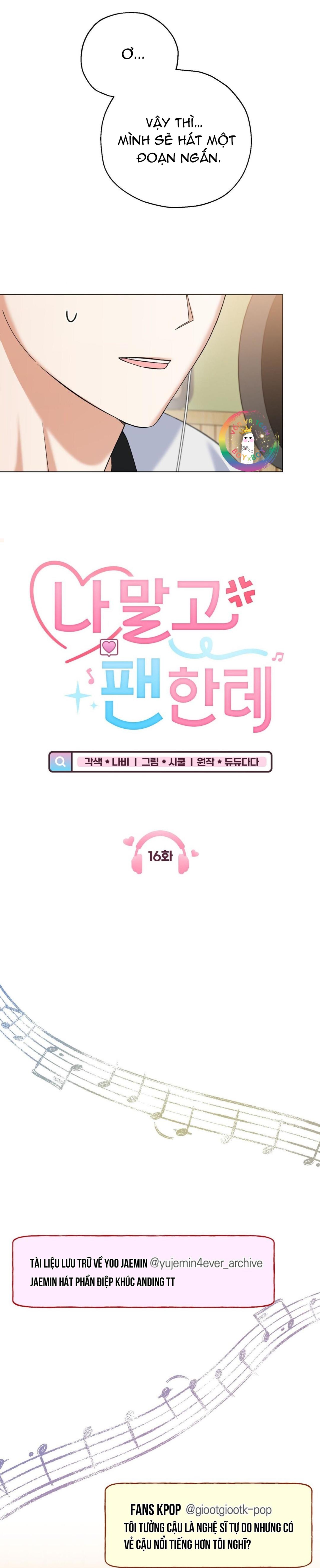 Đọc truyện To The Fans, Not To Me - Chapter 16