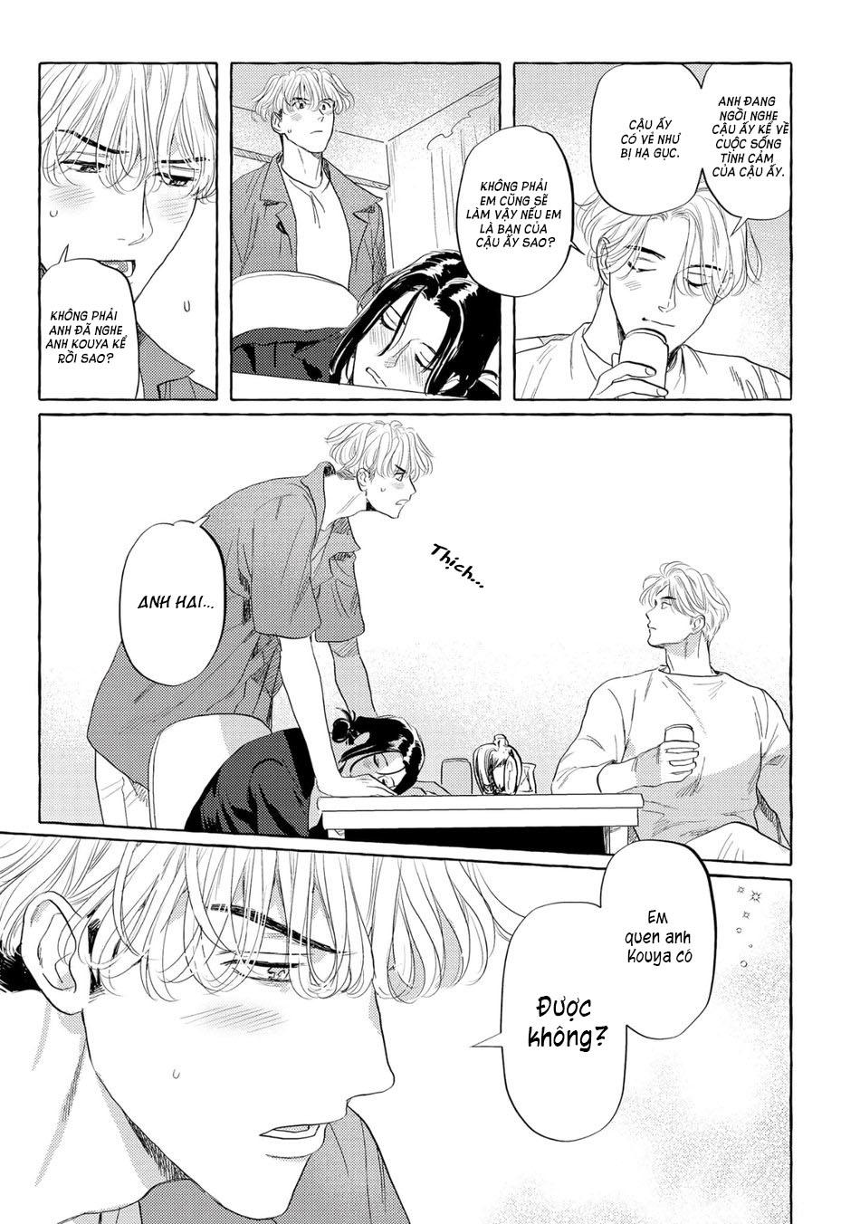 Đọc truyện Cậu hãy trao em trai cậu cho tôi đi - Chapter 4
