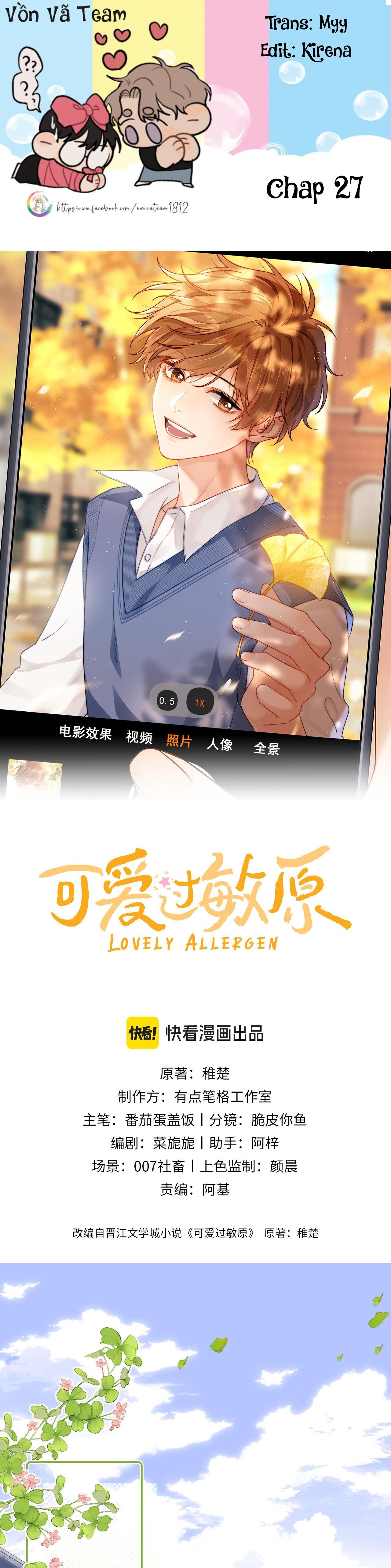 Đọc truyện (Drop) Chất Dị Ứng Cực Cute - Chapter 27