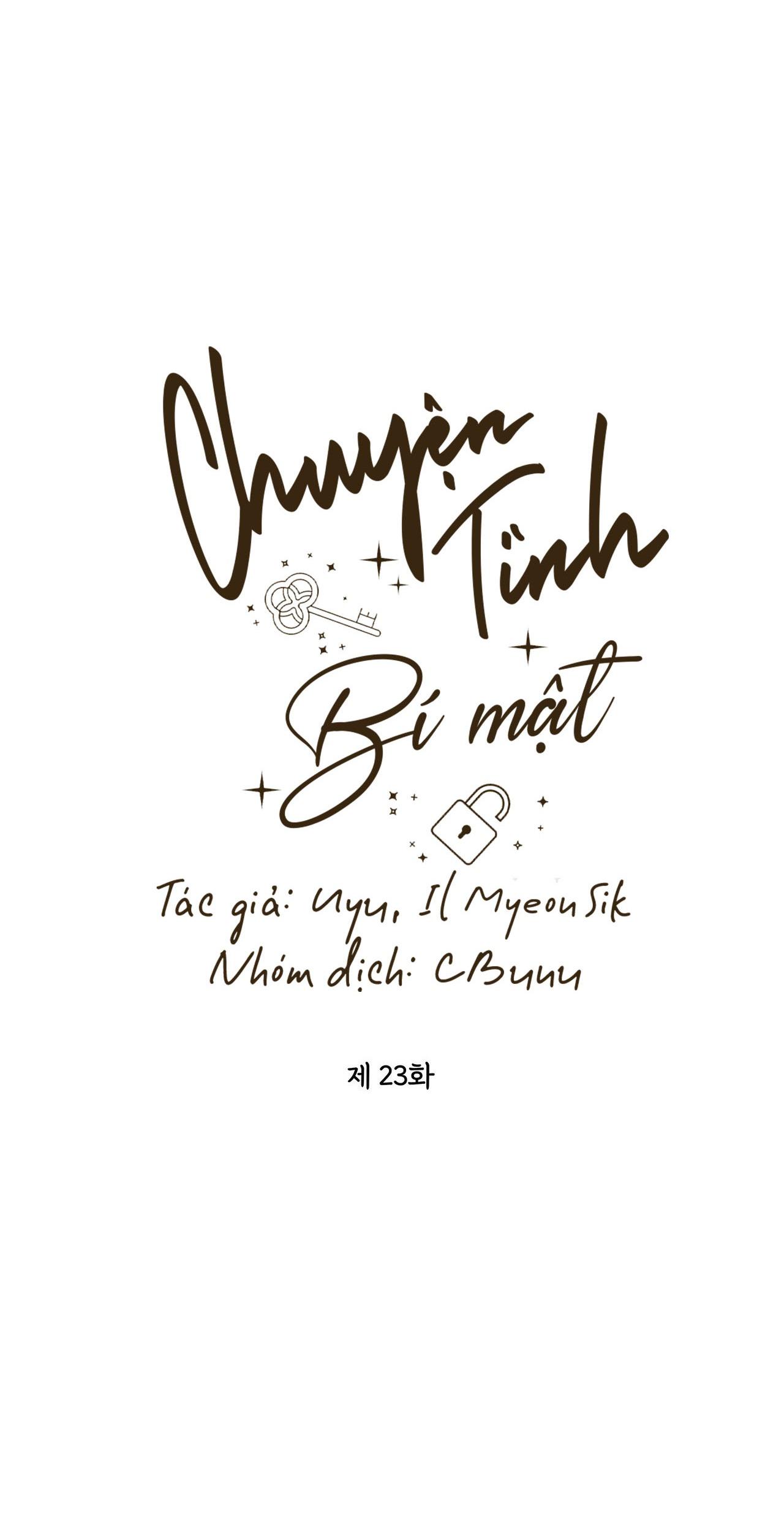Đọc truyện |DROP| Chuyện Tình Bí Mật - Chapter 23