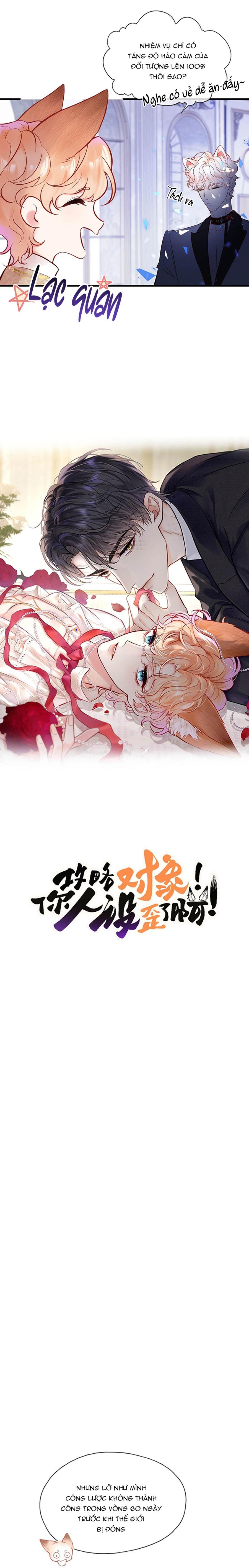 Đọc truyện ĐỐI TƯỢNG CÔNG LƯỢC! THIẾT LẬP TÍNH CÁCH CỦA ANH BỊ MÉO MÓ RỒI! - Chapter 3