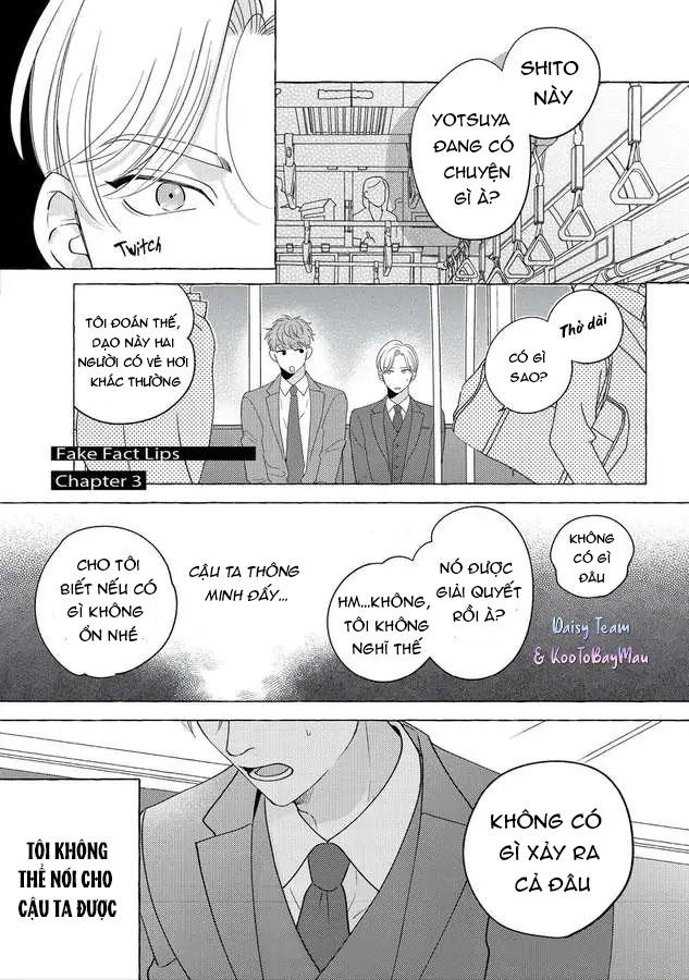 Đọc truyện Fake fact lips - Chapter 3