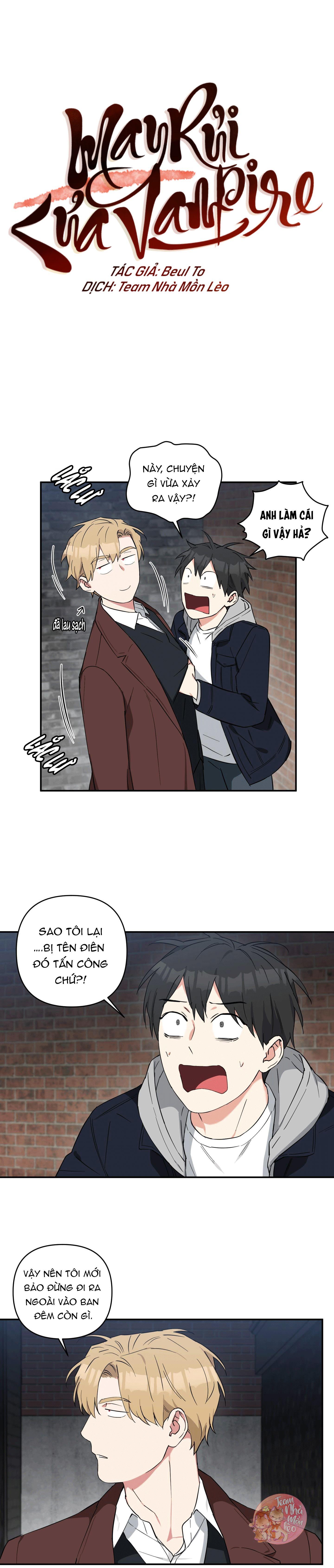 Đọc truyện MAY RỦI CỦA VAMPIRE - Chapter 23