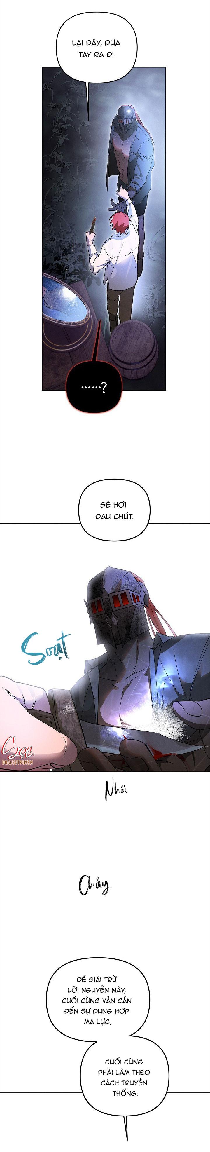 Đọc truyện LỜI NGUYỀN MÀU ĐỎ CỦA HIỆP SĨ - Chapter 5