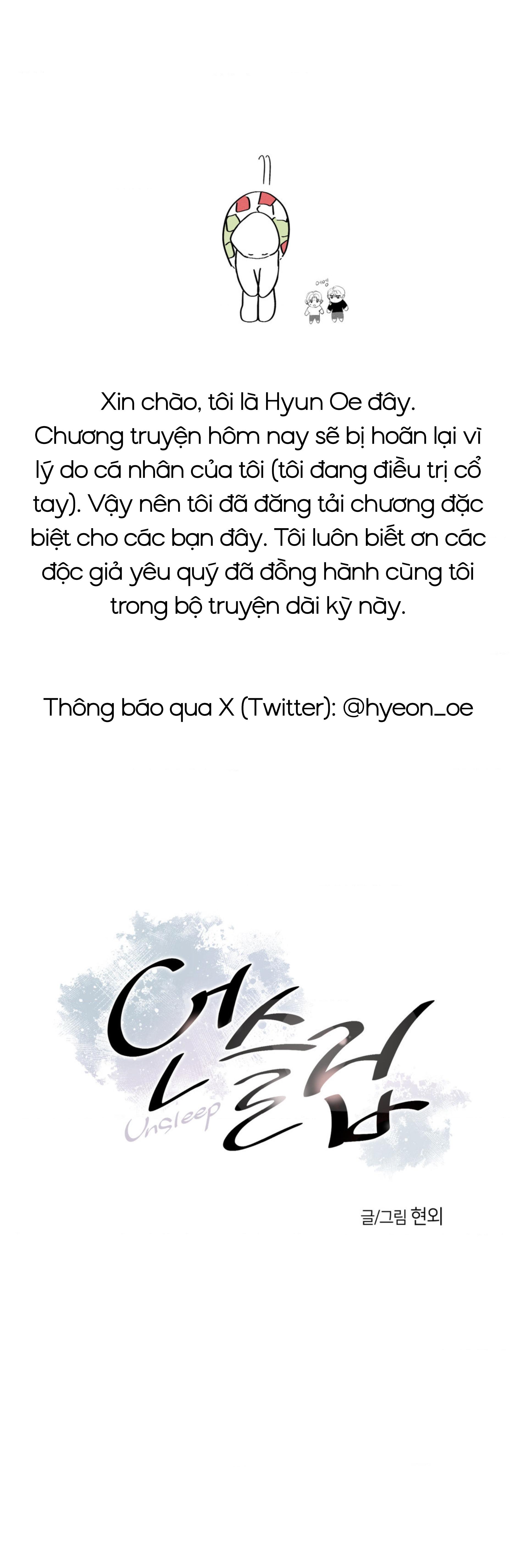 Đọc truyện (UNSLEEP) MẤT NGỦ - Chapter 21.1