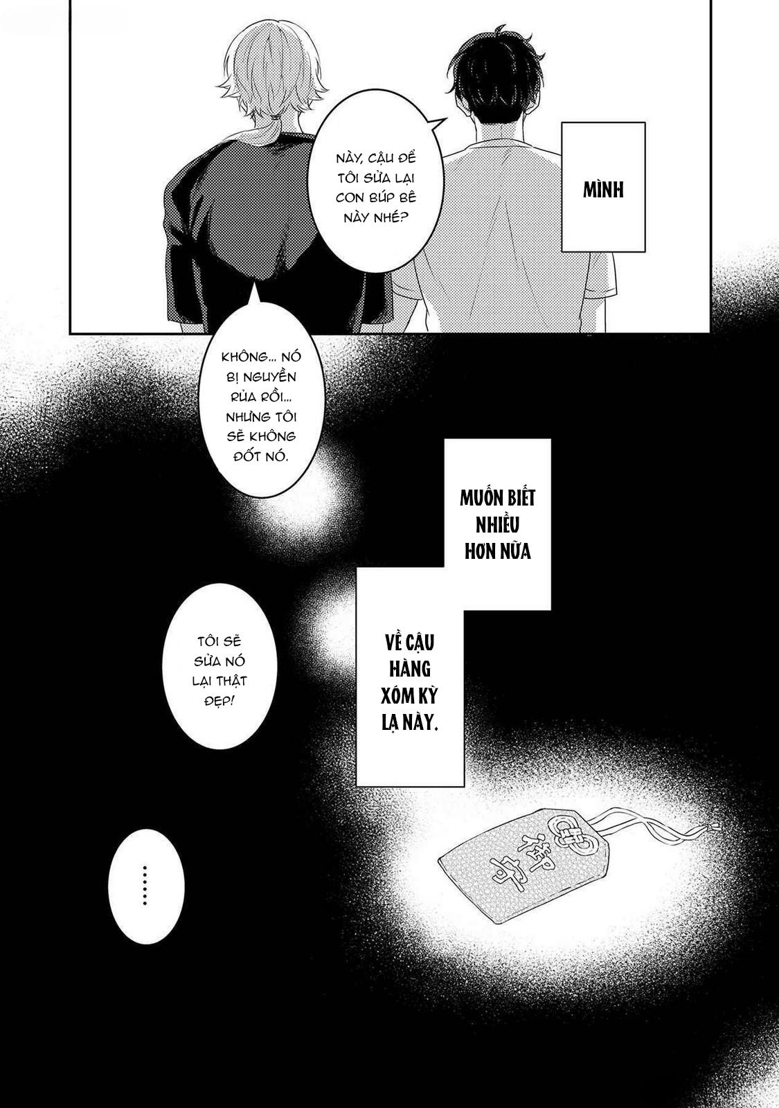 Đọc truyện Tôi sẽ trừ tà cho anh vậy nên tôi cho vào nhé - Chapter 4