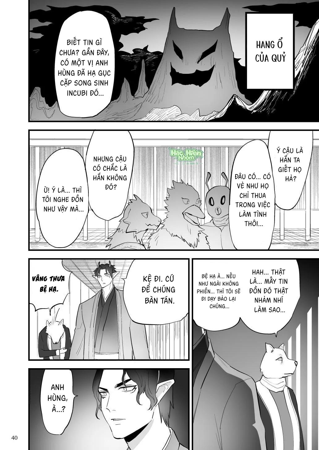 Đọc truyện Điểm yếu của vị anh hùng vĩ đại lại chính là hậu môn! - Chapter 8