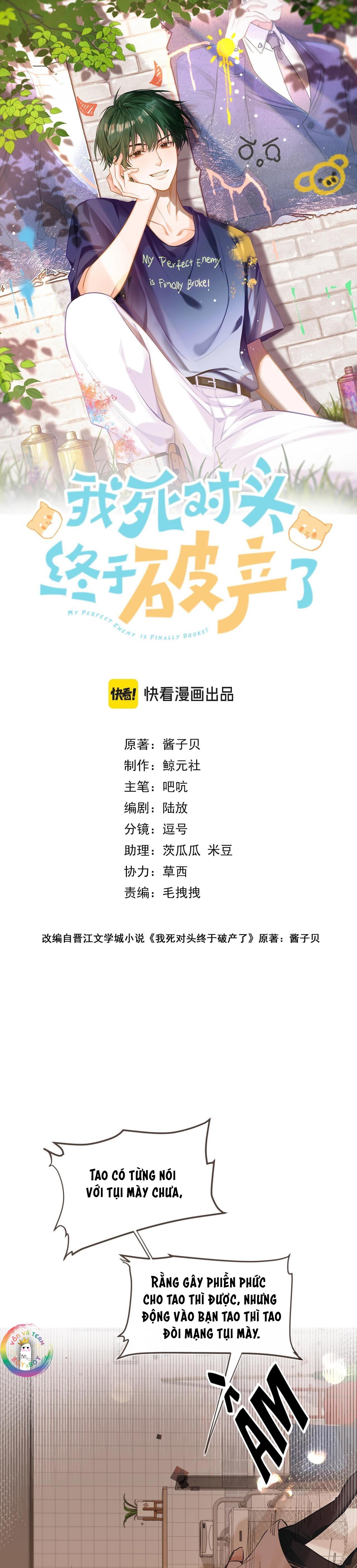 Đọc truyện Đối Thủ Không Đội Trời Chung Cuối Cùng Cũng Phá Sản Rồi! - Chapter 18