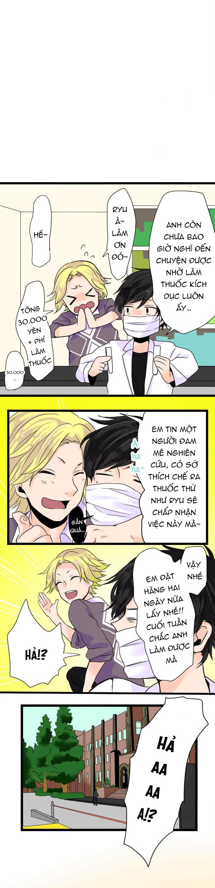 Đọc truyện Bạn Cùng Phòng Lỡ Uống Thuốc Kích Dục Tôi Chế Và Cái Kết - Chapter 1