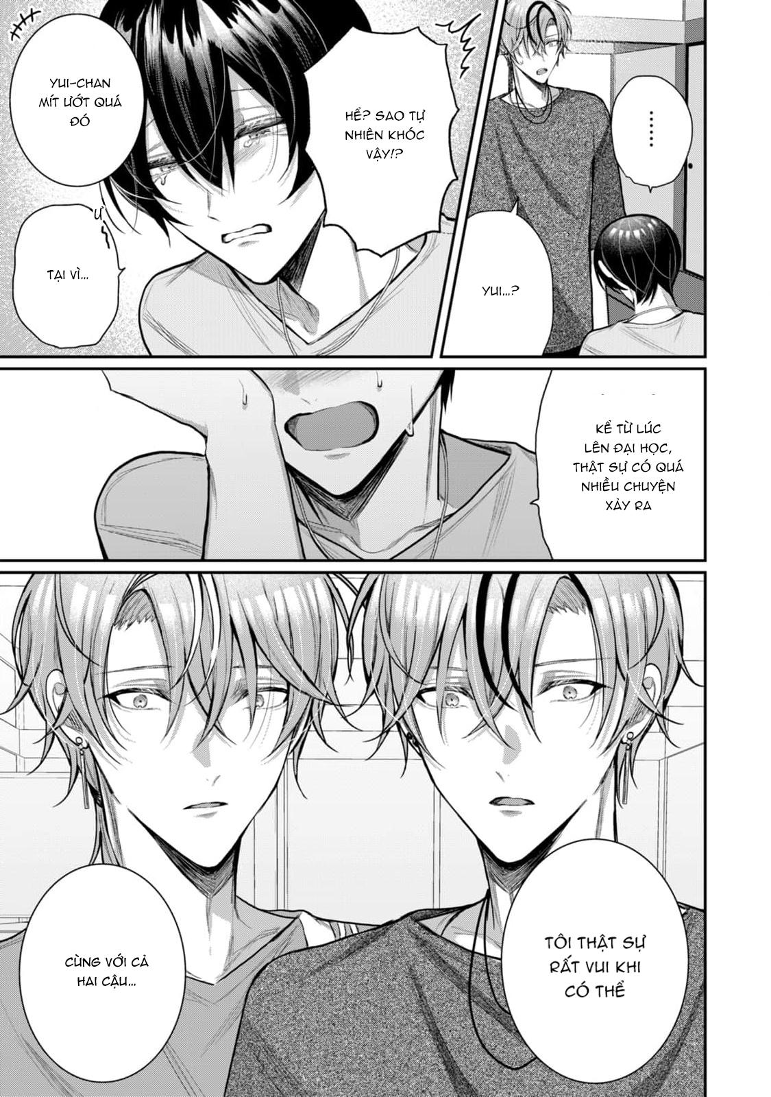 Đọc truyện Hai cậu bạn thanh mai trúc mã đều là bạn trai tôi - Chapter 13