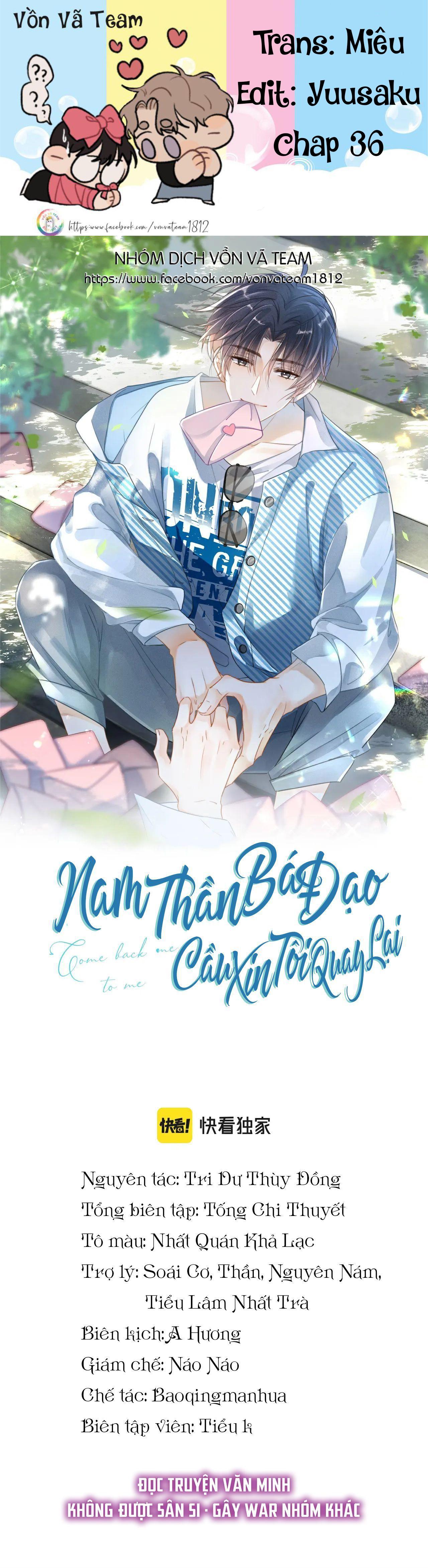 Đọc truyện Nam Thần Bá Đạo Cầu Xin Tôi Quay Lại (NGANG RAW) - Chapter 36