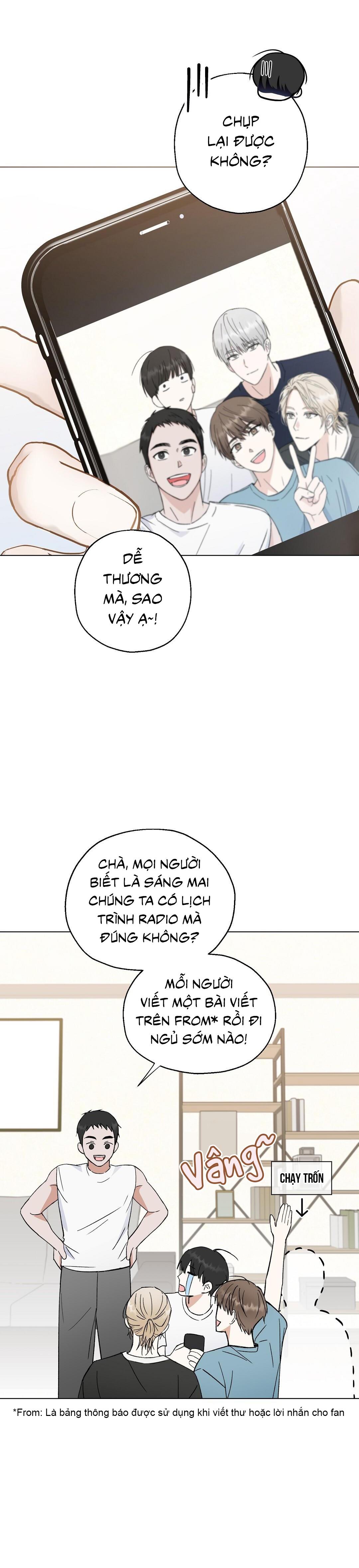 Đọc truyện Yêu fan đừng yêu tôi - Chapter 3